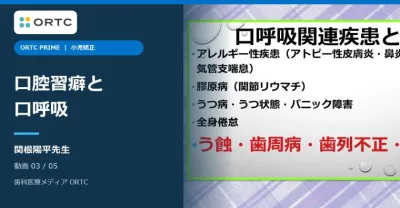 小児矯正｜口腔習癖・口呼吸と成長発育